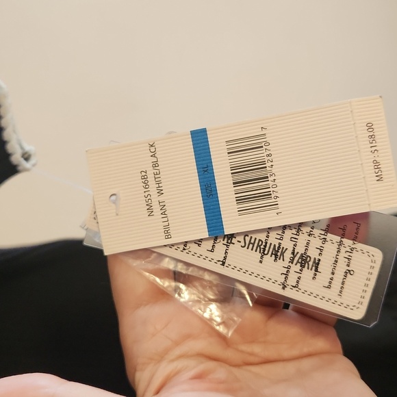 Nannette Black Midi Tiered Dress with White Lace Collar sz XL - Picture 7 of 11